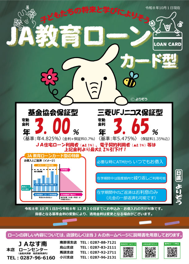 教育ローンカード型